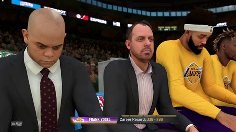 NBA 2K20 Game Play Ep 43 Lakers Vs Boston Celtics In My Careers Season