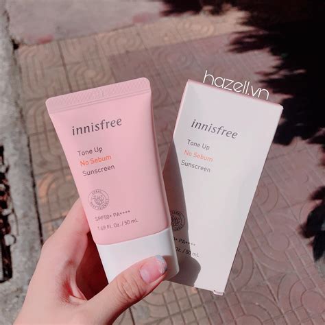 Kem Chống Nắng Innisfree Tone Up No Sebum Sunscreen Spf50 50ml