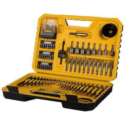 Jogo de Bits e Brocas c Case 100pçs DT71563 QZ Dewalt Jogo de Bits