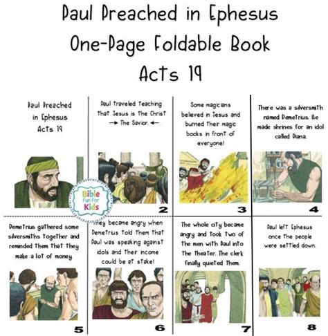 Demetrius Starts An Uproar In Ephesus Bible Fun For Kids