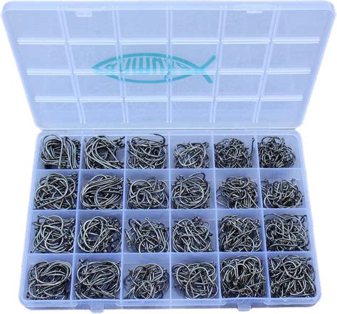 Amazon Fishing Hooks Freshwater Saltwater Fish Hooks Bulk Fishing