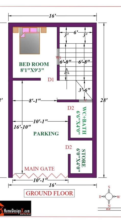 16X31 Affordable House Design DK Home DesignX