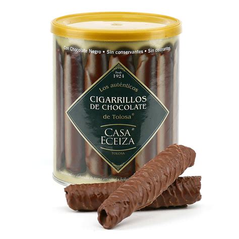 Cigarettes De Tolosa Coated With Dark Chocolate Pure Butter Biscuit