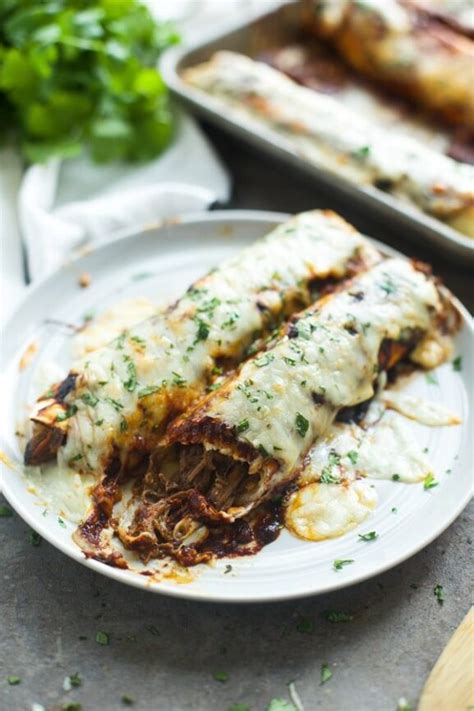 Shredded Beef Enchiladas With Ancho Chile Sauce Cooking For Keeps