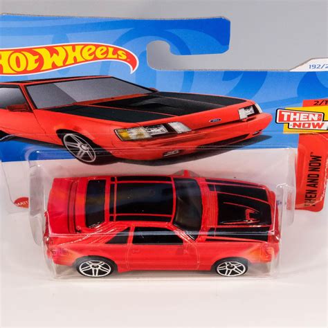 Hot Wheels Mustang SVO Then And Now Etsy