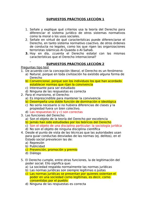 1 2 Prácticas practica T1 Y 2 teoría I SUPUESTOS PRÁCTICOS LECCIÓN