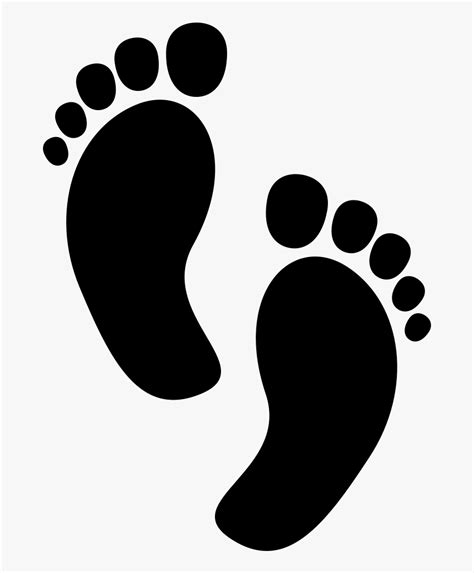 Baby Footprints Clipart Free