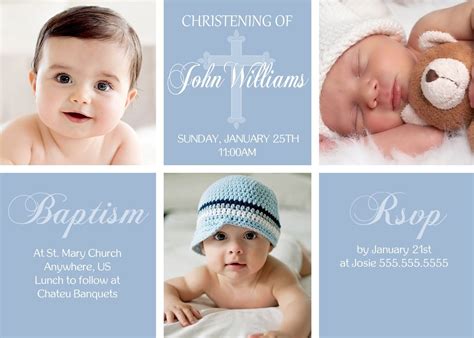 1st Birthday And Christening Invitation Card - 1st Birthday Ideas