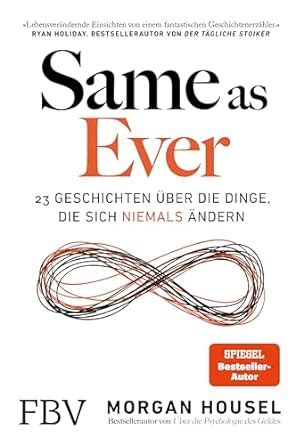 Amazon Same as Ever 23 Geschichten über Dinge sich