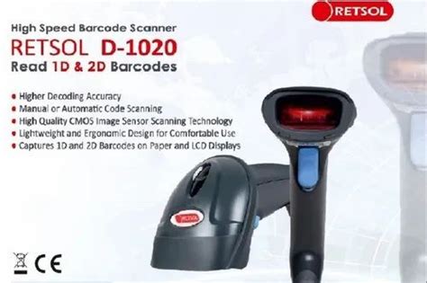 RETSOL 2d Qr Barcode Scanners At Rs 2500 In Coimbatore ID 23457720530