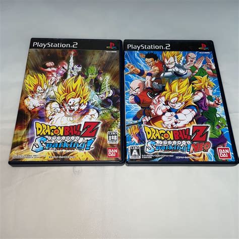 Yahooオークション Ps2 ドラゴンボールz スパーキング And スパーキン