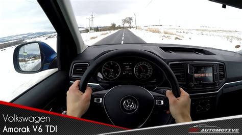 Volkswagen Amarok V Tdi Pov Test Drive Acceleration Km H