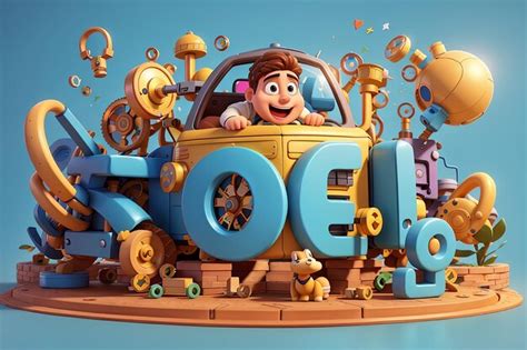 Premium Ai Image Seo Optimization 3d Render Cartoon Illustration