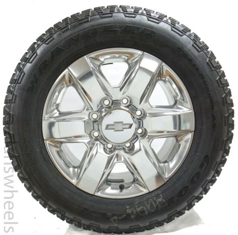 New Chevy Silverado Gmc Sierra 2500 3500 Hd 8 Lug 20 Polished Wheels