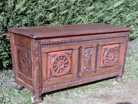 Antique Oak Chest Trunk Antiques Atlas