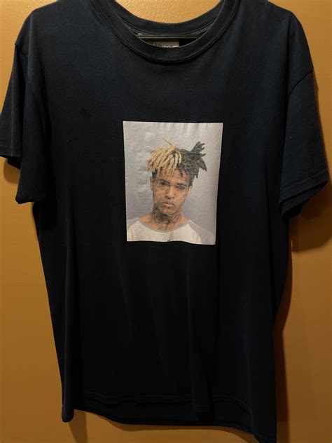 X Revenge Xxxtentacion Mugshot Tee Grailed