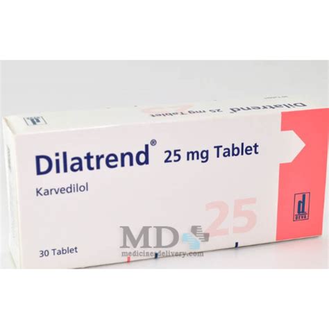 Dilatrend Tablets Mg Buy Online On Medicinesdelivery