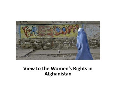 Womens Right In Afganistan