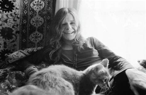 Janis Joplin At Her House In Haight Ashbury San Francisco November 1967