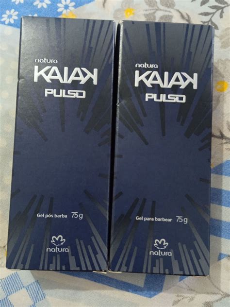 Gel Para Barbear Creme Masculino Natura Kaiak Pulso Nunca Usado