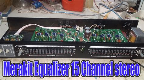 Cara Merakit Sendiri Equalizer X Channel Ranic Youtube