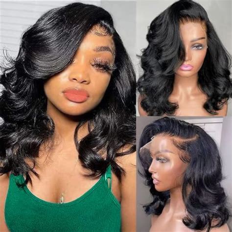 Body Wave 13x6 Hd Lace Front Wigs Human Hair 200 Density