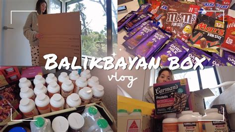 PACKING MY BALIKBAYAN BOX From Australia To Philippines BALIKBAYAN