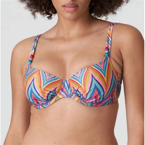 Prima Donna Swim Bikini Avec Culotte Bikini Large Kea Rainbow Paradise E Pd