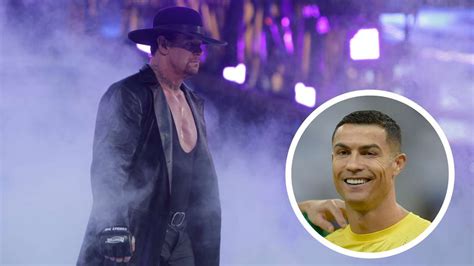 Wrestling Star The Undertaker über Auftritt bei Ronaldo Spiel