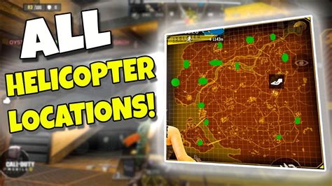 How To Find All Helicopter Location In Cod Mobile Battle Royale Tips And Tricks Codm Br