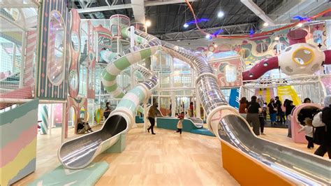 Playtopia Terbesar Di Gandaria City Ada Air Coaster Wall Climbing