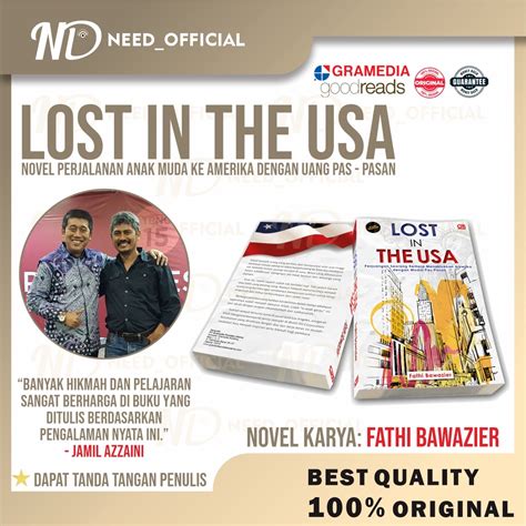 Jual Novel Buku Lost In The Usa Gramedia Buku Motivasi Novel