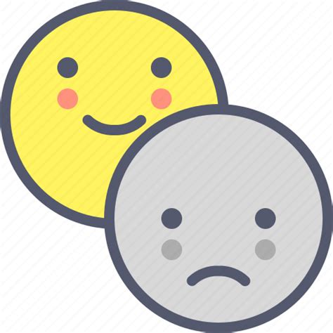 Happy Sad Face Icon