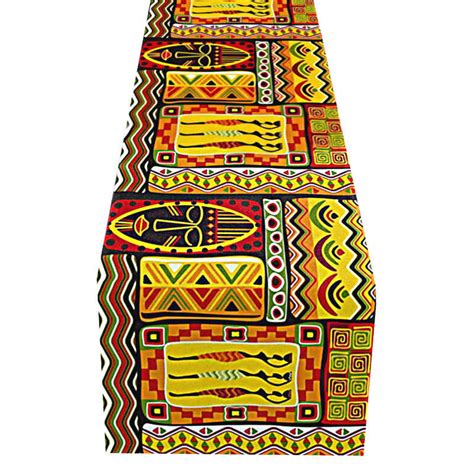 ZANZIBAR Chemin de Table Thème Afrique Runner Collection