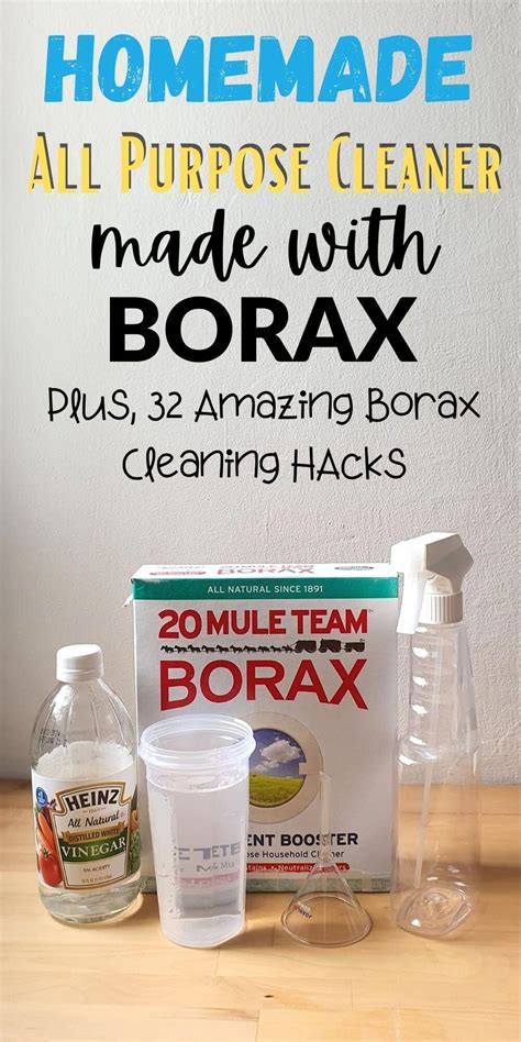 32 Amazing Borax Hacks To Keep Your Home Fresh And Clean — Homewhis