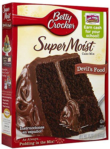 Is Betty Crocker Super Moist Devil S Food Cake Mix Keto Friendly