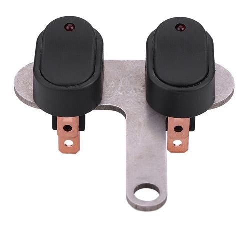 Type 12v Motorcycle Scooter Led Headlight Switch Onoff Switch Indicator 7382992122070 Ebay