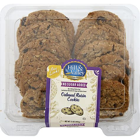 Hill Valley No Sugar Added Oatmeal Raisin Cookies Sugar Free Foodtown