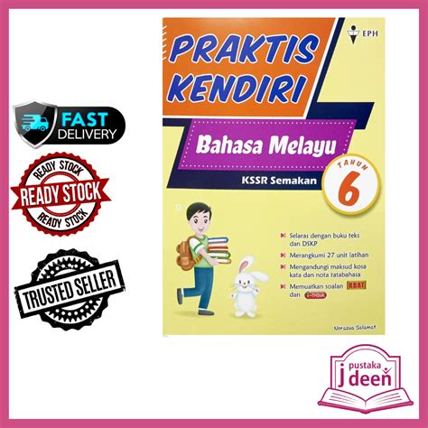 Jdeen Buku Latihan Bahasa Melayu Tahun 6 Praktis Kendiri 2023