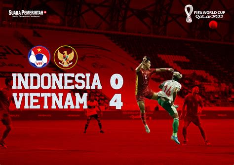 Hasil Timnas Indonesia vs Vietnam, Timnas Kalah Tak Berdaya