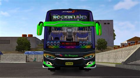 Mod Bussid Terbaru Po Haryanto Java Rockin Land Terbaru Bussid V