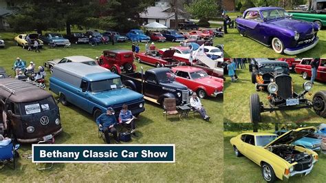 The 32nd Annual Bethany Ontario Classic Car Show And Shine Youtube