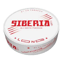 Kaufen Siberia All White Long Snus Online In Der Schweiz Snus