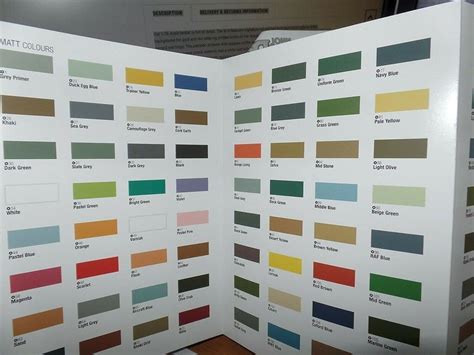 Humbrol P1158 Enamel Paint Colour And Conversion Charts 2018 Hi Spec