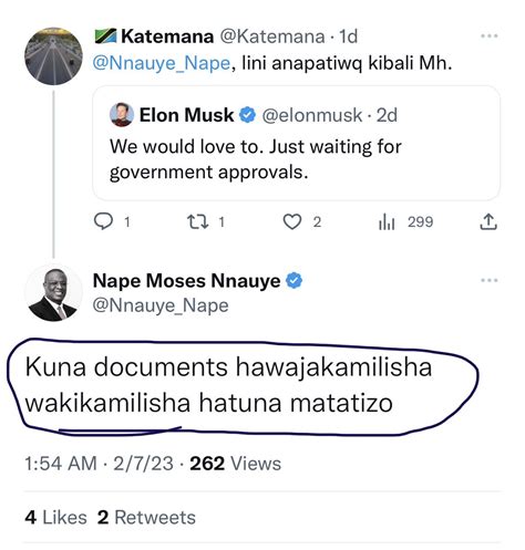 Tanzania Leaks On Twitter Informer Toka Wizarani Anatutaarifu Leo