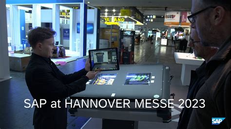 Explore Industry Trends Sap Booth At Hannover Messe Youtube