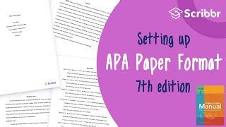 How To Write A One Page Essay In Apa Th Edition Sitedoct Org