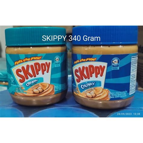 Jual Skippy Gram Chunky Creamy Peanut Butter Selai Kacang Import