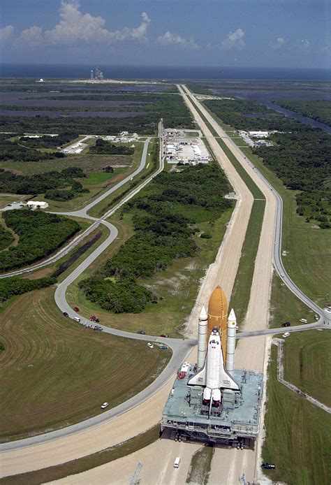 Psbattle Nasas Space Shuttle Atlantis Sts 79 Rolling Out To Launch