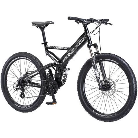 Mens Mountain Bike 26 Inch 24 Speed Mongoose Blackcomb Off Road Bicycle